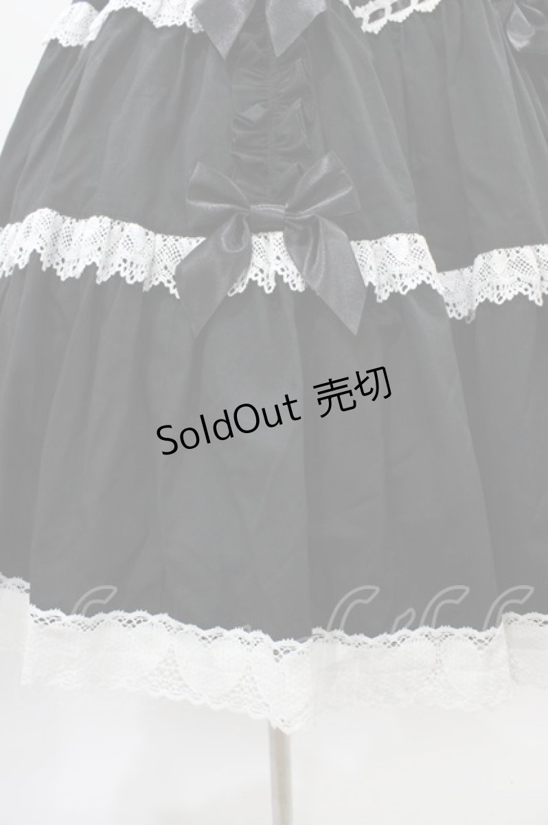 画像5: Angelic Pretty / 肩リボンジャンパースカート Free ブラック H-26-01-05-1058-AP-OP-NS-ZH (5)