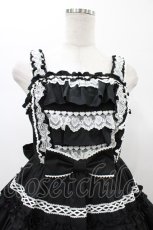 画像4: Angelic Pretty / Prettyフリルジャンパースカート Free ブラック H-26-01-05-1059-AP-OP-NS-ZH (4)