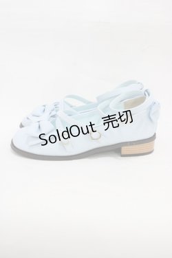画像2: Angelic Pretty / Tea Party Shoes LL/約25.5cm サックス H-26-01-05-1001-AP-SH-NS-ZH