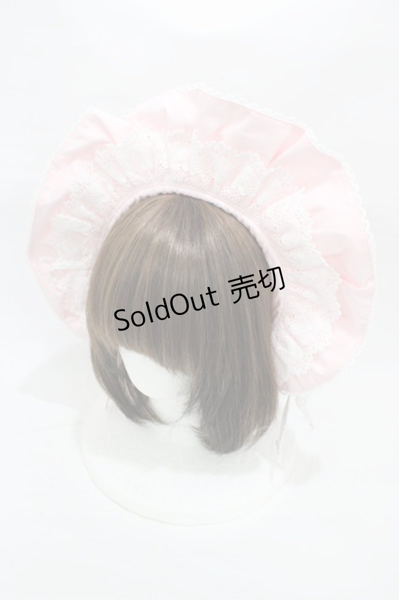 画像1: Angelic Pretty / トーションレースブリム付カチューシャ  ピンク H-26-01-05-1009-AP-AC-NS-ZH (1)