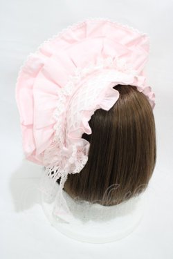 画像2: Angelic Pretty / トーションレースブリム付カチューシャ  ピンク H-26-01-05-1009-AP-AC-NS-ZH