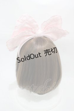 画像2: Angelic Pretty / Cuteフリルカチューシャ  ピンク H-26-01-05-1014-AP-AC-NS-ZH