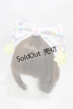 画像1: Angelic Pretty / Happy Garlandカチューシャ  シロ H-26-01-05-1017-AP-AC-NS-ZH