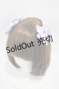 Angelic Pretty / HeartワッペンリボンクリップSet  ラベンダー H-26-01-05-1026-AP-AC-NS-ZH