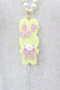 Angelic Pretty / Fancyリリカルバニーネックレス  イエロー H-26-01-05-1033-AP-AC-NS-ZH