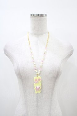 画像2: Angelic Pretty / Fancyリリカルバニーネックレス  イエロー H-26-01-05-1033-AP-AC-NS-ZH