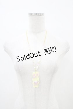 画像2: Angelic Pretty / Fancyリリカルバニーネックレス  イエロー H-26-01-05-1033-AP-AC-NS-ZH