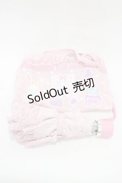 画像1: Angelic Pretty / Fancy Paper Dolls折りたたみアンブレラ  ピンク H-26-01-05-1034-AP-ZA-NS-ZH