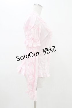 画像3: Angelic Pretty / おめかしはしごレース付け袖ブラウス Free ピンク H-26-01-05-1039-AP-BL-NS-ZH