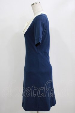 画像2: MILK / bow tieワンピース  ネイビー H-26-01-06-026-ML-OP-KB-ZT0108H