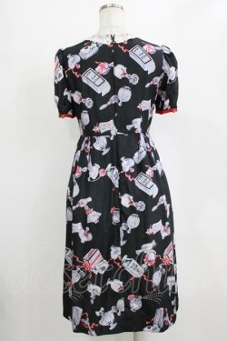 画像3: MILK / レトロトワレワンピ  ブラックベース H-26-01-06-028-ML-OP-KB-ZH