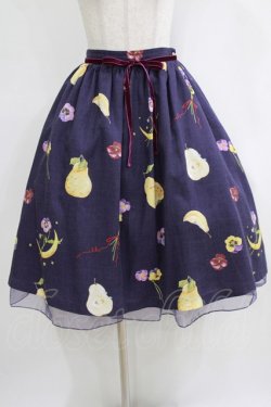 画像1: MILK / ベルベットムーンスカート  バイオレット H-26-01-06-003-ML-SK-KB-ZH