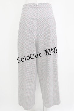 画像3: Candy Stripper / CHECK TACKED PANTS  ブラックチェック H-26-01-06-034-PU-PA-KB-ZH