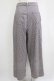 画像3: Candy Stripper / CHECK TACKED PANTS  ブラックチェック H-26-01-06-034-PU-PA-KB-ZH (3)