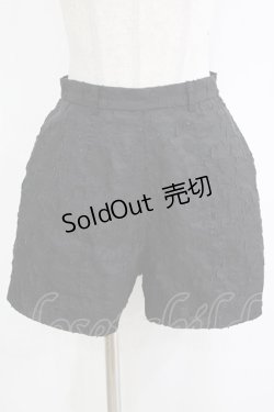 画像1: merry jenny / シアーflowerショートパンツ  ブラック H-26-01-06-036-LO-PA-KB-ZT546