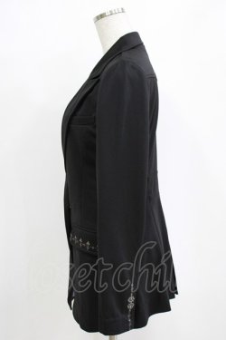 画像2: Rozen Kavalier / 刺繍ロングジャケット  ブラック H-26-01-06-037-OO-JA-KB-ZH