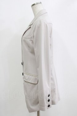 画像2: Rozen Kavalier / クラウンボタンロングジャケット  グレージュ H-26-01-06-038-OO-JA-KB-ZH