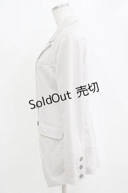 画像2: Rozen Kavalier / クラウンボタンロングジャケット  グレージュ H-26-01-06-038-OO-JA-KB-ZH