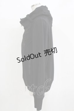 画像2: Rozen Kavalier / リブ切替刺繍ブルゾン  ブラック H-26-01-06-041-OO-TO-KB-ZH