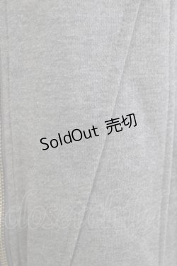 画像5: Ozz conte / 刺繍ロングパーカー  グレー H-26-01-06-043-OO-TO-KB-ZH