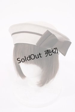 画像1: Kurumi Collaboration / KRM*マリンハット  ベージュ H-26-01-06-1042-LO-AC-NS-ZH