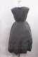 画像2: an another angelus / ローズカットワーク刺繍ジャンパースカート Free GRAY H-26-01-06-1005-CA-OP-NS-ZH (2)