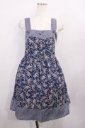 Fi.n.t / 花柄ワンピース Free ネイビー H-26-01-06-1013-CA-OP-NS-ZH
