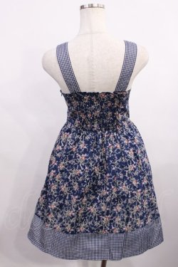 画像2: Fi.n.t / 花柄ワンピース Free ネイビー H-26-01-06-1013-CA-OP-NS-ZH