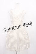 Fi.n.t / ストライプワンピース Free ベージュ H-26-01-06-1014-CA-OP-NS-ZH