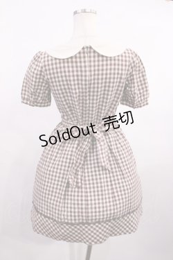 画像2: Fi.n.t / ギンガムワンピース Free ブラウン H-26-01-06-1015-CA-OP-NS-ZH