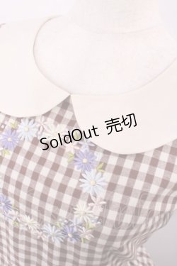 画像4: Fi.n.t / ギンガムワンピース Free ブラウン H-26-01-06-1015-CA-OP-NS-ZH