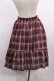画像2: axes femme / イレヘムチェックスカート M ボルドー H-26-01-06-1018-AX-SK-NS-ZH (2)