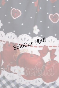 画像3: Chalmiere / スウィーティアップルジャンパースカート M ネイビー H-26-01-06-1002-LO-OP-NS-ZH