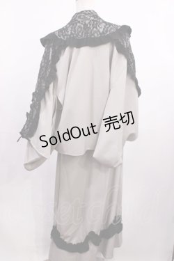 画像2: DearMyLove / フリルレースプリンセス浴衣 L グレー H-26-01-06-1026-EL-OP-NS-ZH