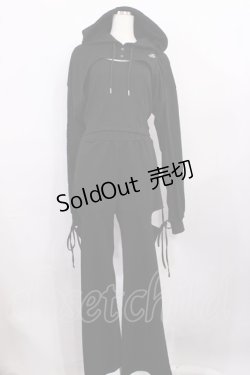 画像1: michell Macaron / セットアップ Free ブラック H-26-01-06-1027-LO-OP-NS-ZH