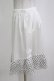 画像2: MARBLE / スターフリルペチコート  白 H-26-01-06-055-GO-SK-KB-ZH (2)
