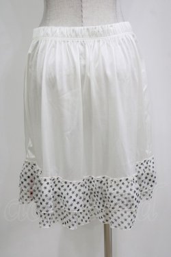 画像3: MARBLE / スターフリルペチコート  白 H-26-01-06-055-GO-SK-KB-ZH