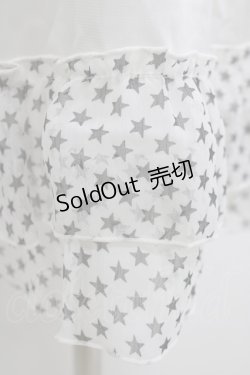 画像4: MARBLE / スターフリルペチコート  白 H-26-01-06-055-GO-SK-KB-ZH