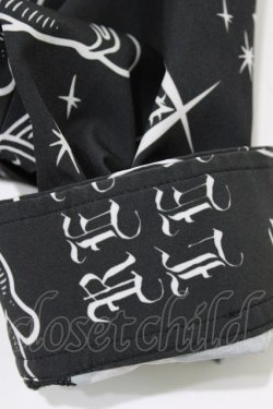 画像6: REFLEM / オカルト総柄シャツ  モノクロ H-26-01-06-056-PU-BL-KB-ZH