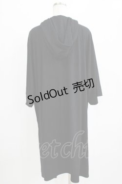 画像3: SEX POT ReVeNGe / チェーンフードスリットBIGパーカー  ブラック H-26-01-06-059-SP-TO-KB-ZH