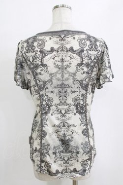 画像3: Rozen Kavalier / 総柄プリントトップス  グレー H-26-01-06-062-OO-TO-KB-ZT0108H