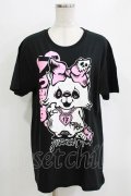 SEX POT ReVeNGe / プリントTシャツ  黒 H-26-01-06-063-SP-TO-KB-ZT547