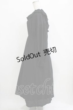 画像2: merry jenny / ribbonガーゼ2wayワンピース  ブラック H-26-01-06-006-LO-OP-KB-ZH