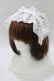 画像1: ATELIER PIERROT / Gothic LatticeS HeadDress(Clip Version)  ホワイト H-26-01-06-070-EL-AC-KB-ZH (1)