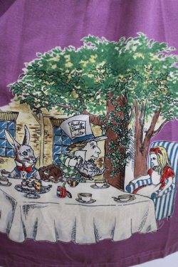 画像4: Emily Temple cute / アリスのティーパーティーフリルノースリーブワンピース  パープル H-26-01-06-001-ET-OP-KB-ZH