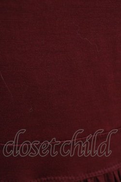 画像5: Jane Marple / バンデーラ天竺のワンピース  ボルドー H-26-01-06-009-JM-OP-KB-ZH