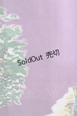 画像5: Emily Temple cute / アリスのティーパーティーフリルノースリーブワンピース  パープル H-26-01-06-001-ET-OP-KB-ZH