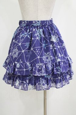 画像3: MILK / Snow Friendsスカート  ネイビーベース H-26-01-06-016-ML-SK-KB-ZH