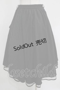 画像3: axes femme / ラッフルフリルイレヘムスカート M ブラック H-26-01-07-025-AX-SK-NS-ZH