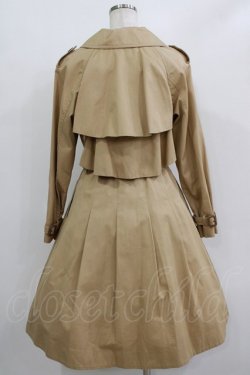 画像3: Franche Lippee / トレンチコート M キャメル H-26-01-07-026-LO-CO-NS-ZH
